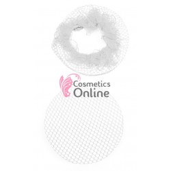 Plasa pentru cocuri de par model balerina, Cod BLR05 Alba